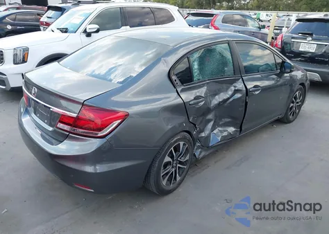 2013 Honda Civic Ex-L from USA, damaged, VIN 19XFB2F95DE052291